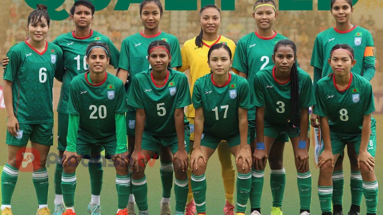 ইতিহাস গড়ে মহিলা ফুটবল দল ২০২৬ সালের এএফসি এশিয়ান কাপের কোয়ালিফাই করেছে